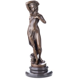 Mutasd a Női akt bronz szobor részleteit! Kép a Női akt bronz szobor