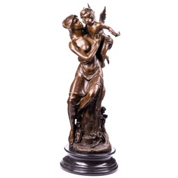Mutasd a Aphrodité és Ámor bronz szobor részleteit! Kép a Aphrodité és Ámor bronz szobor