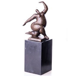 Mutasd a Női akt modern bronz szobor részleteit! Kép a Női akt modern bronz szobor