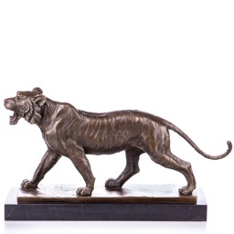 Mutasd a Tigris bronz szobor részleteit! Kép a Tigris bronz szobor