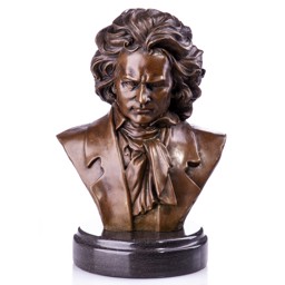 Mutasd a Beethoven - bronz mellszobor részleteit! Kép a Beethoven - bronz mellszobor