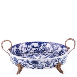 Mutasd a Porcelán-bronz tál részleteit! Kép a Porcelán-bronz tál