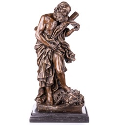 Mutasd a Szent Jeromos - bronz szobor részleteit! Kép a Szent Jeromos - bronz szobor
