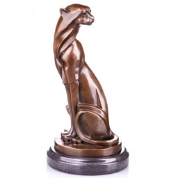 Mutasd a Párduc - modern bronz szobor részleteit! Kép a Párduc - modern bronz szobor
