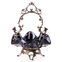 Mutasd a Porcelán-bronz tál részleteit! Kép a Porcelán-bronz tál