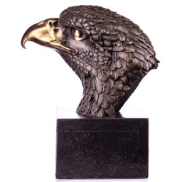 Mutasd a Sas - bronz szobor márványtalpon részleteit! Kép a Sas - bronz szobor márványtalpon