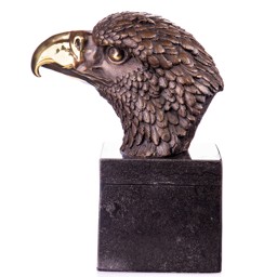 Mutasd a Sas - bronz szobor márványtalpon részleteit! Kép a Sas - bronz szobor márványtalpon