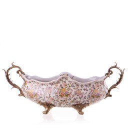 Mutasd a Porcelán-bronz tál részleteit! Kép a Porcelán-bronz tál