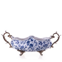 Mutasd a Porcelán-bronz tál részleteit! Kép a Porcelán-bronz tál