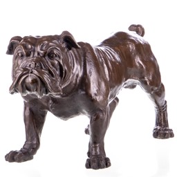 Mutasd a Bulldog - bronz szobor részleteit! Kép a Bulldog - bronz szobor