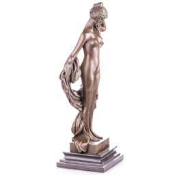 Mutasd a Női akt - bronz szobor részleteit! Kép a Női akt - bronz szobor