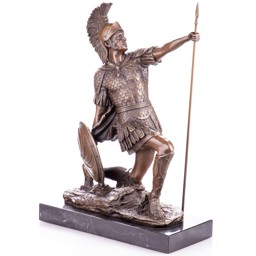 Mutasd a Római harcos - bronz szobor  részleteit! Kép a Római harcos - bronz szobor