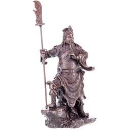 Mutasd a Legendás kínai hadvezér, Guan Yu - bronz szobor részleteit! Kép a Legendás kínai hadvezér, Guan Yu - bronz szobor