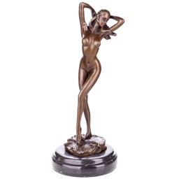 Mutasd a Női akt bronz szobor  részleteit! Kép a Női akt bronz szobor