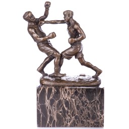 Mutasd a Bokszolók - bronz szobor részleteit! Kép a Bokszolók - bronz szobor