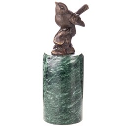 Mutasd a Énekesmadár - bronz szobor részleteit! Kép a Énekesmadár - bronz szobor