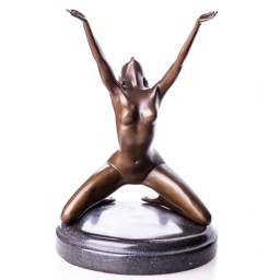 Mutasd a Erotikus női akt - bronz szobor részleteit! Kép a Erotikus női akt - bronz szobor