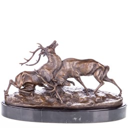 Mutasd a Szarvasok - bronz szobor részleteit! Kép a Szarvasok - bronz szobor