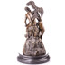 Prométheusz - bronz szobor márványtalpon  képe