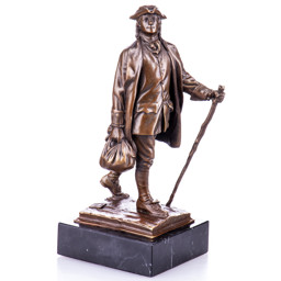 Mutasd a Benjamin Franklin - bronz szobor részleteit! Kép a Benjamin Franklin - bronz szobor