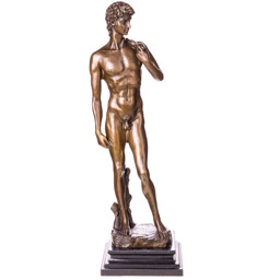 Mutasd a Dávid - mitológiai bronz szobor részleteit! Kép a Dávid - mitológiai bronz szobor