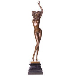 Mutasd a Női akt - modern bronz szobor részleteit! Kép a Női akt - modern bronz szobor