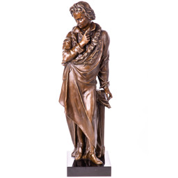 Mutasd a Beethoven - bronz szobor részleteit! Kép a Beethoven - bronz szobor