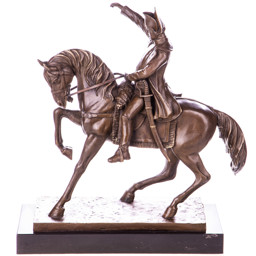 Mutasd a Napoleon lovon - bronz szobor részleteit! Kép a Napoleon lovon - bronz szobor