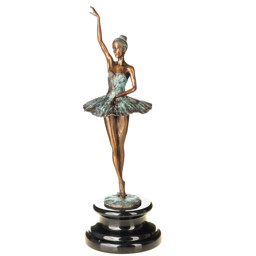 Mutasd a Balerina - bronz szobor részleteit! Kép a Balerina - bronz szobor
