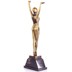 Táncosnő bronz szobor, Art Deco képe