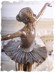 Balett-táncosnő Jugendstil képe