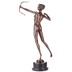 Diana, mitológiai bronz szobor képe