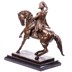 Napóleon lovon - bronz szobor képe