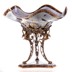 Porcelán-bronz tál hattyúkkal képe