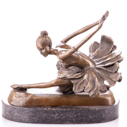 Balerina - bronz szobor képe
