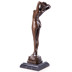 Női akt - bronz szobor képe