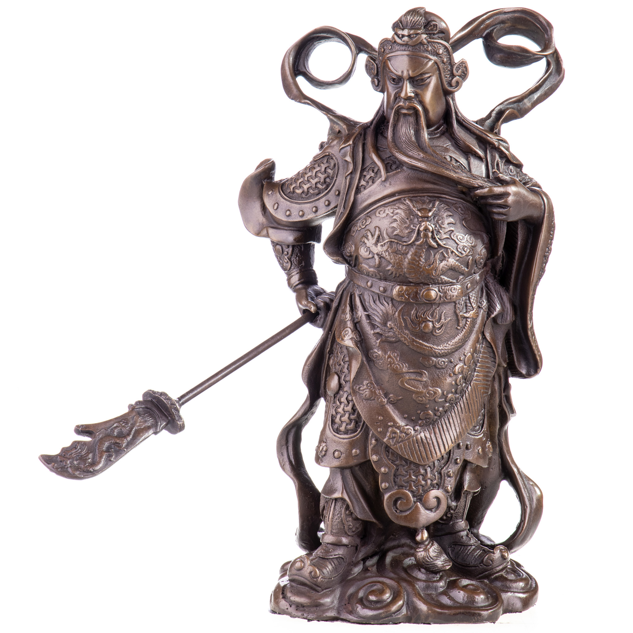 Guan Yu - bronz szobor